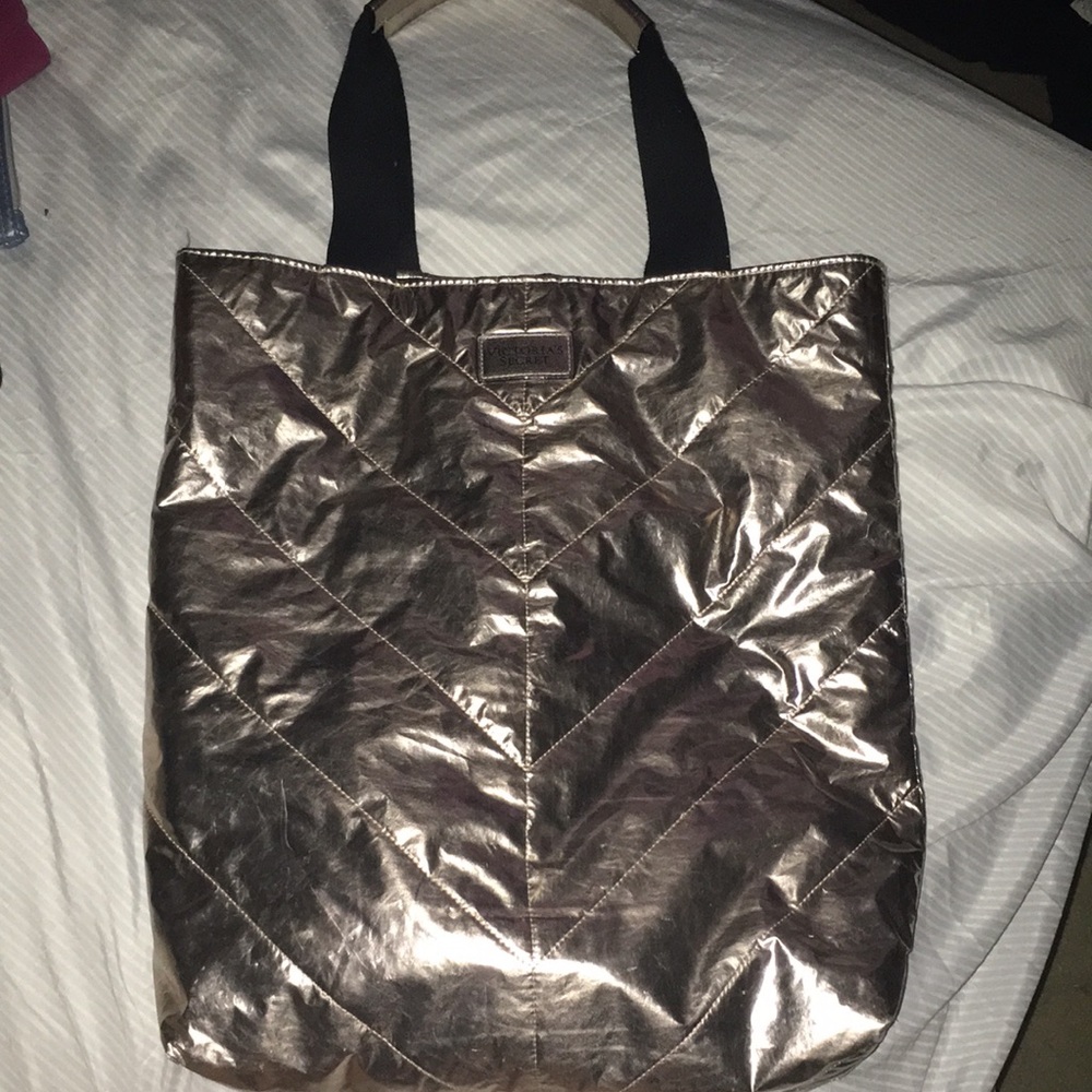 VS ROSE GOLD COOLER BAG